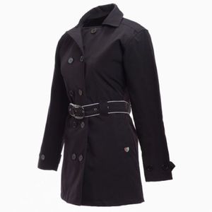 NWTCorazzo moto scooter padded trench coat Turiste